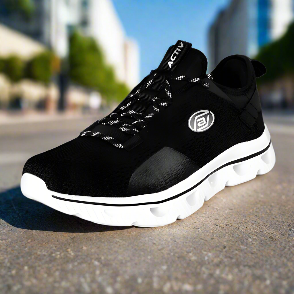 ACTIV RUNNING SHOES - BLACK