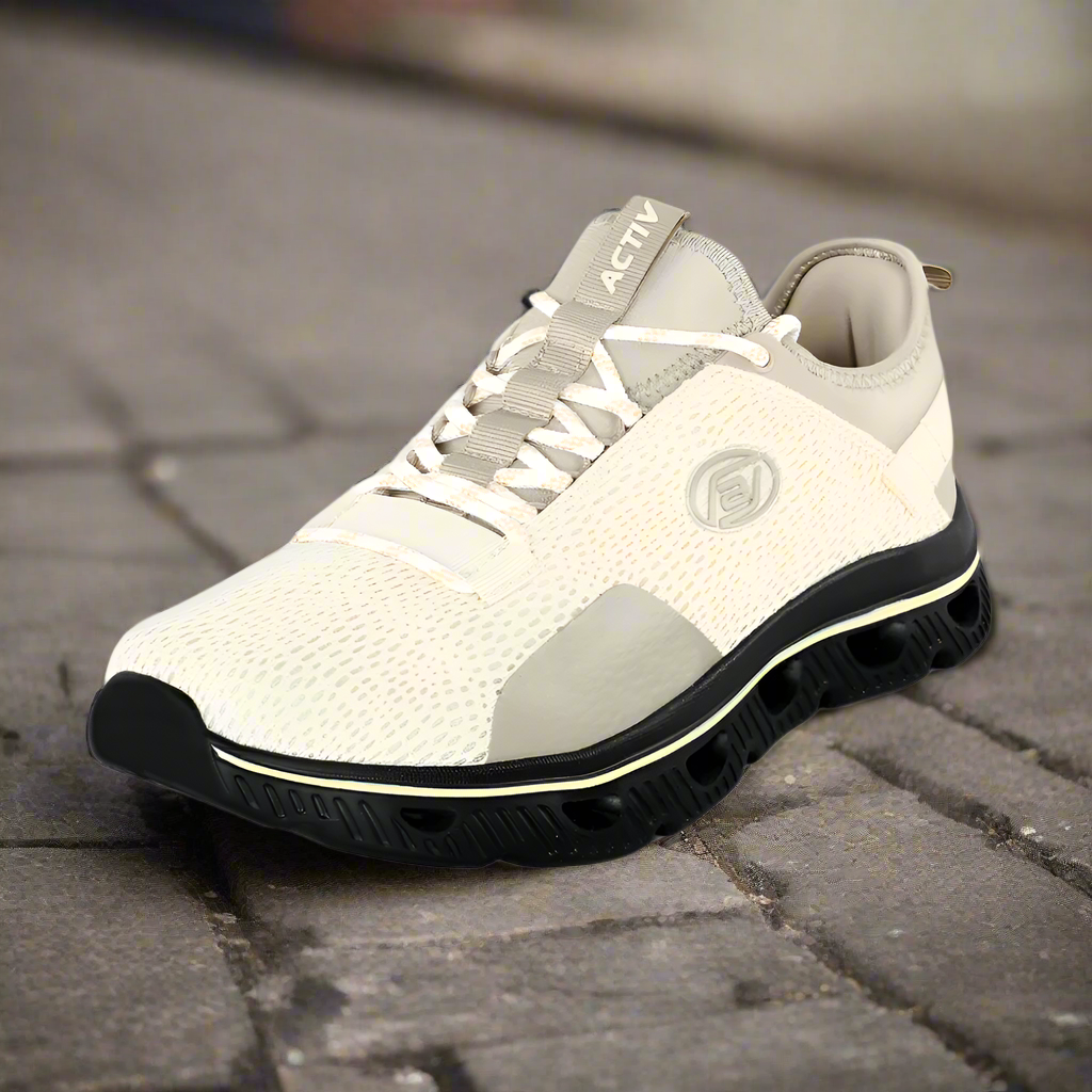 ACTIV RUNNING SHOES - TAUPE