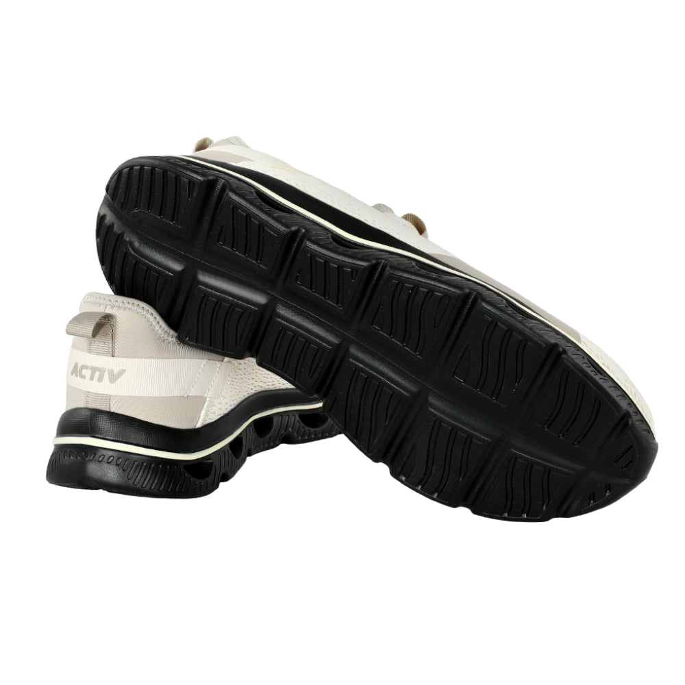 ACTIV RUNNING SHOES - TAUPE