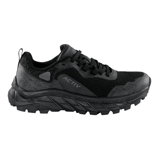 ACTIV RUNNING SHOES- BLACK