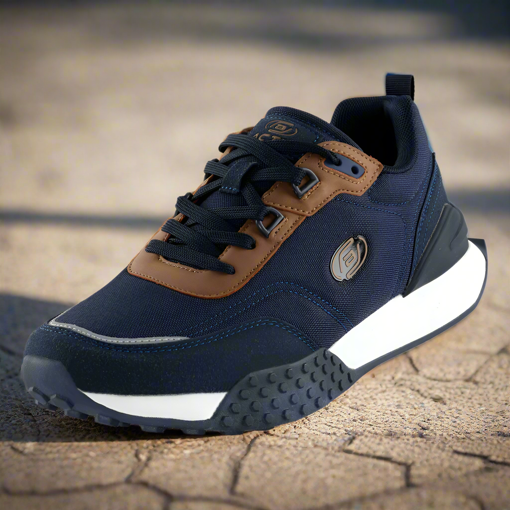 ACTIV RUNNING SHOES- NAVY