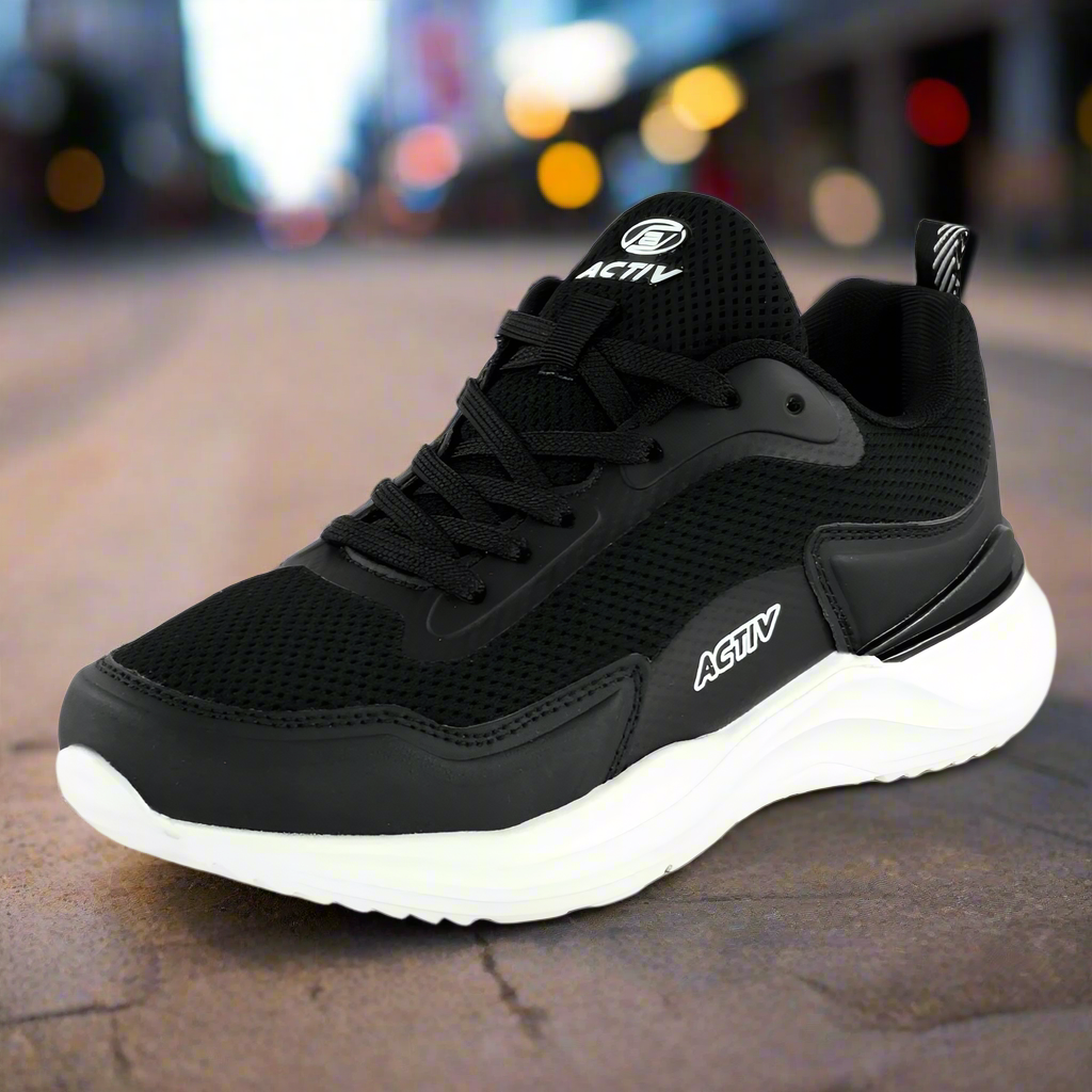 ACTIV RUNNING SHOES - BLACK
