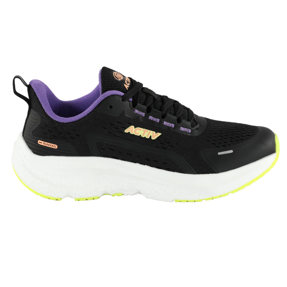 ACTIV RUNNING SHOES - BLACK