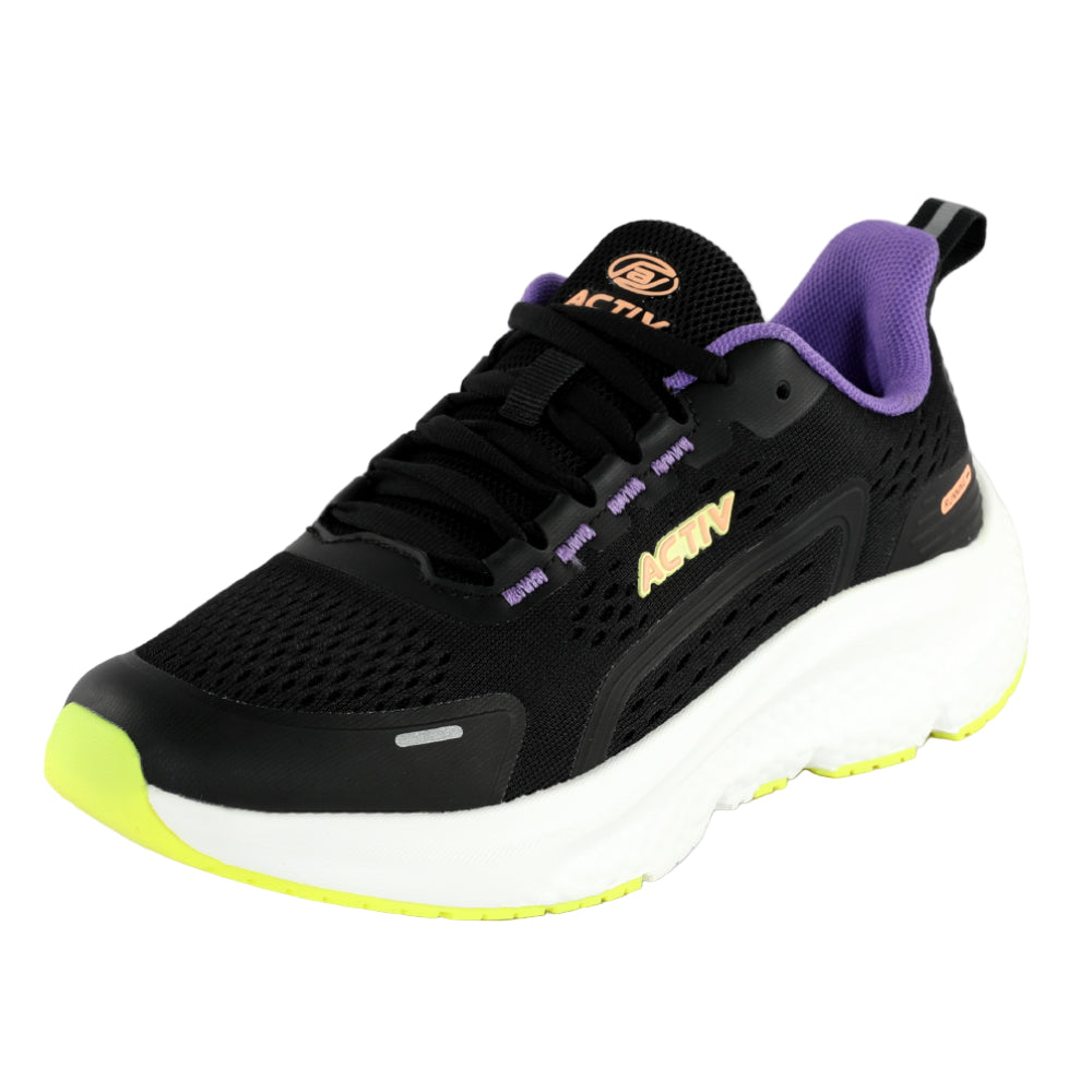ACTIV RUNNING SHOES - BLACK