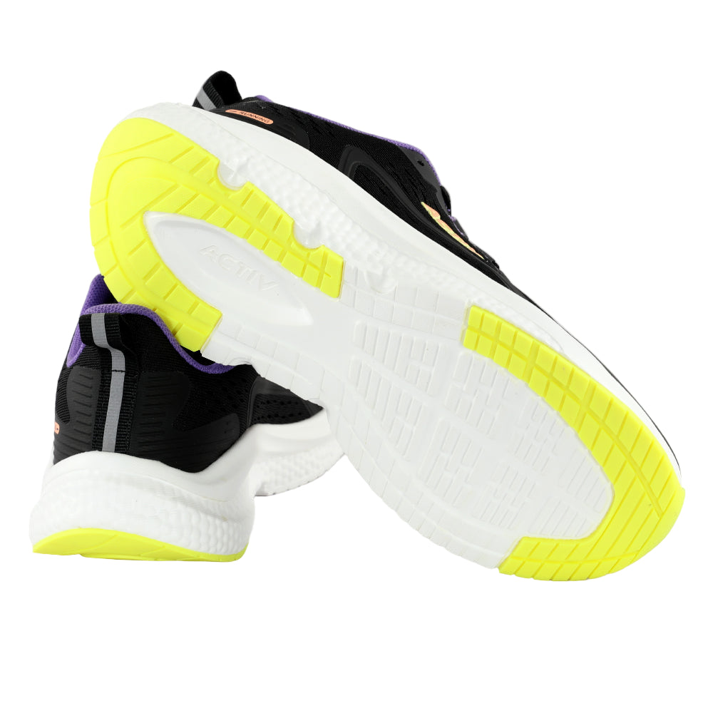 ACTIV RUNNING SHOES - BLACK