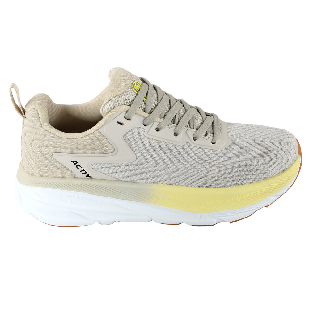 ACTIV RUNNING SHOES - BEIGE