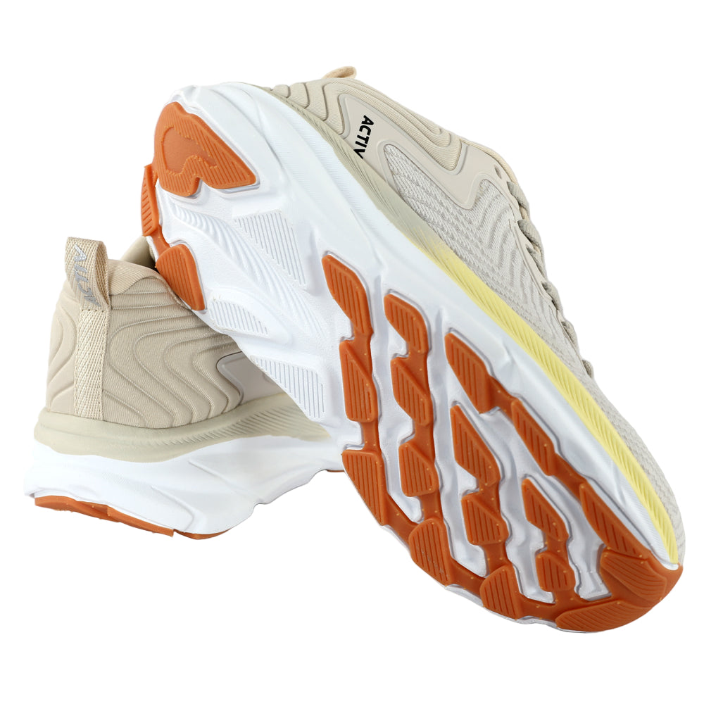 ACTIV RUNNING SHOES - BEIGE