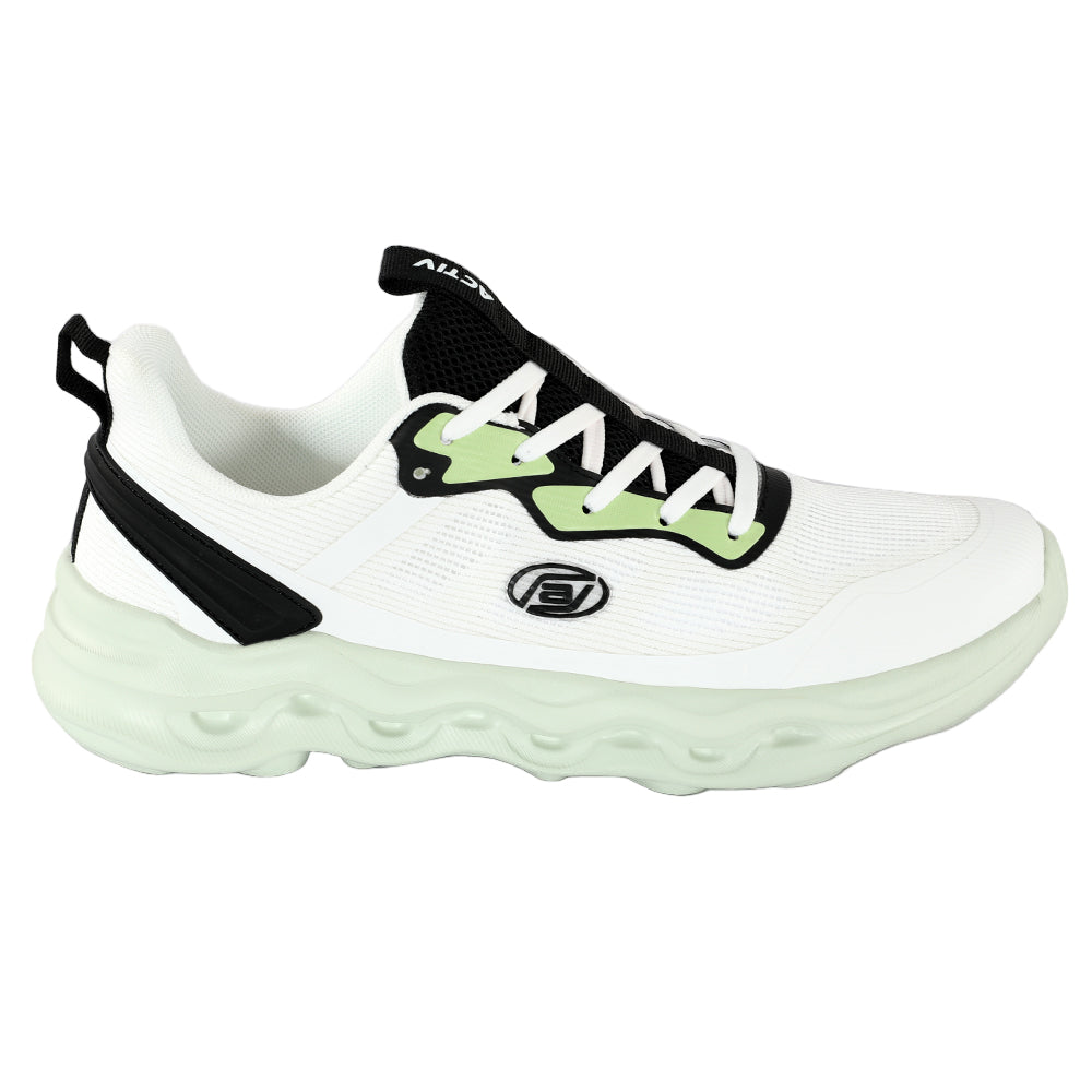 ACTIV RUNNING SHOES - WHITE