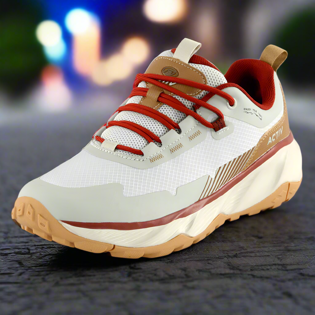 ACTIV RUNNING SHOES - BEIGE