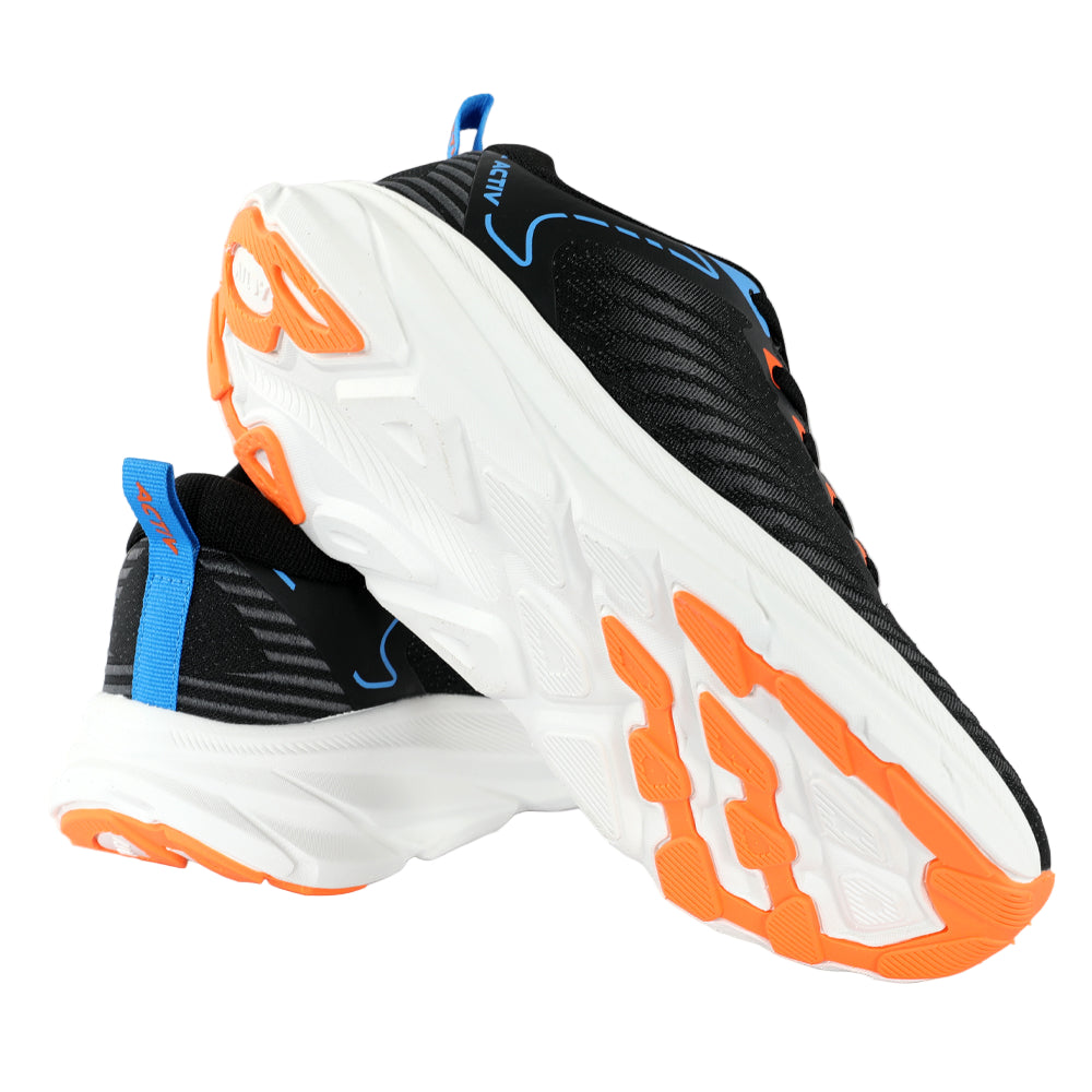 ACTIV RUNNING SHOES - BLACK