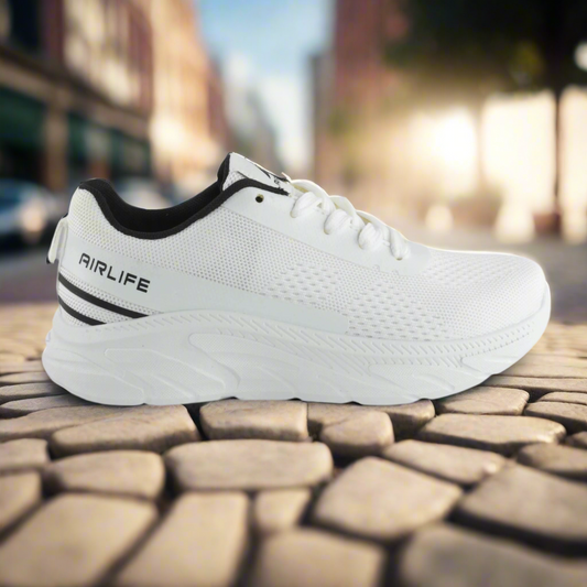 AIRLIFE SPORT SHOES - WHITE