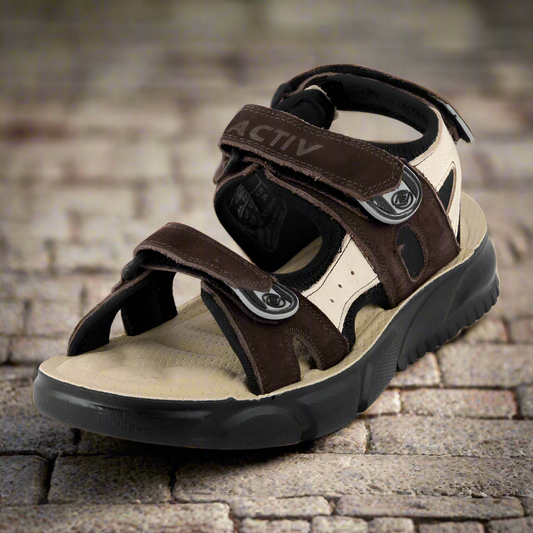 ACTIV CASUAL SANDAL - BROWN