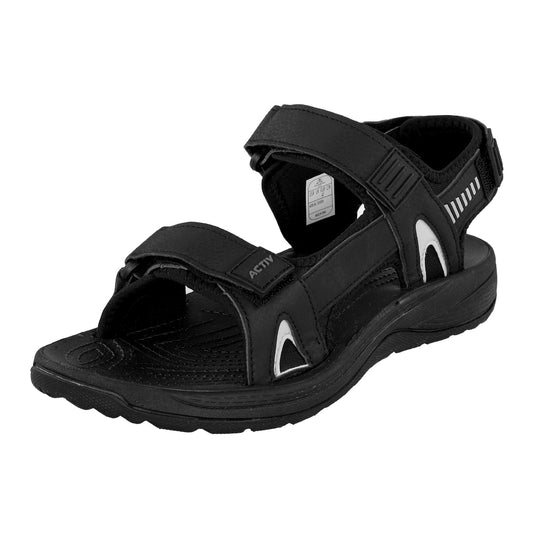 ACTIV CASUAL SANDAL- BLACK