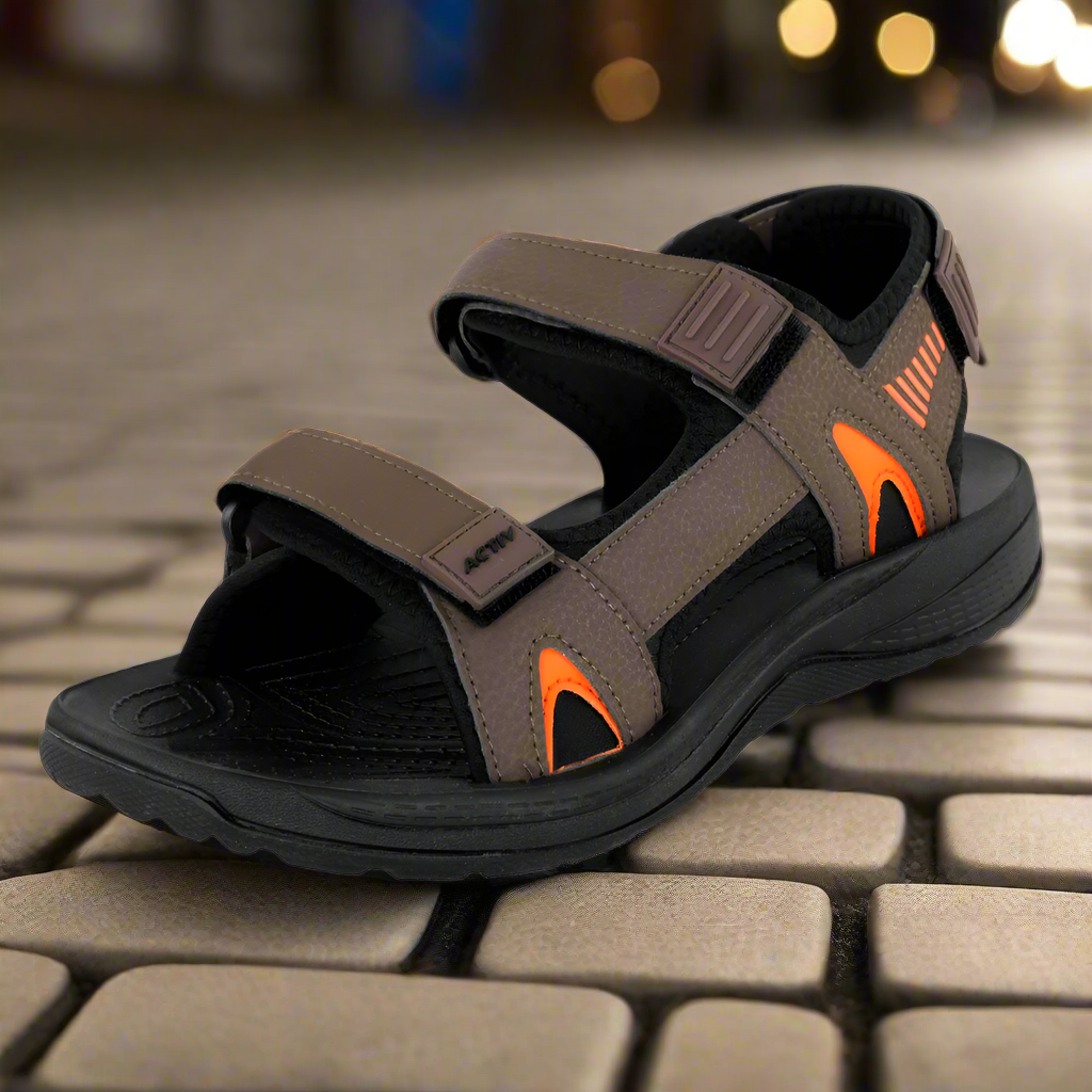 ACTIV CASUAL SANDAL - BROWN