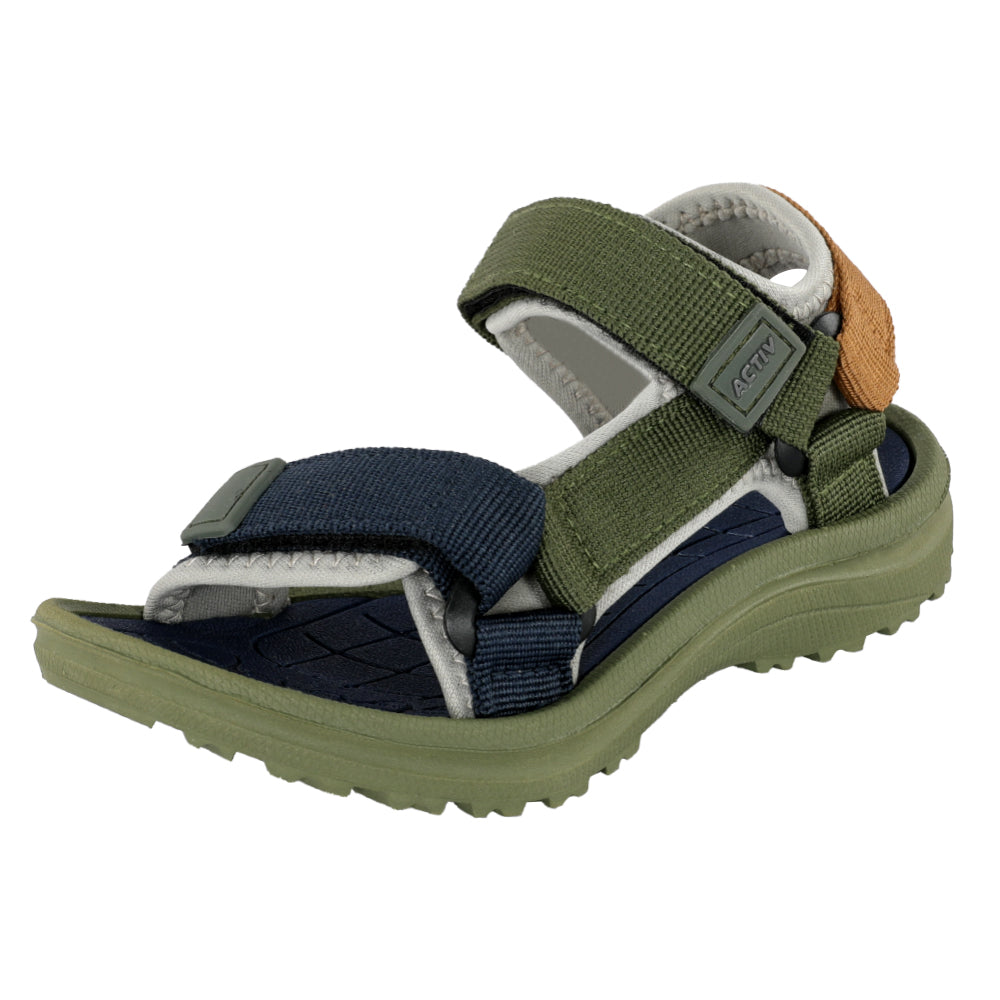 ACTIV CASUAL SANDAL- OLIVE