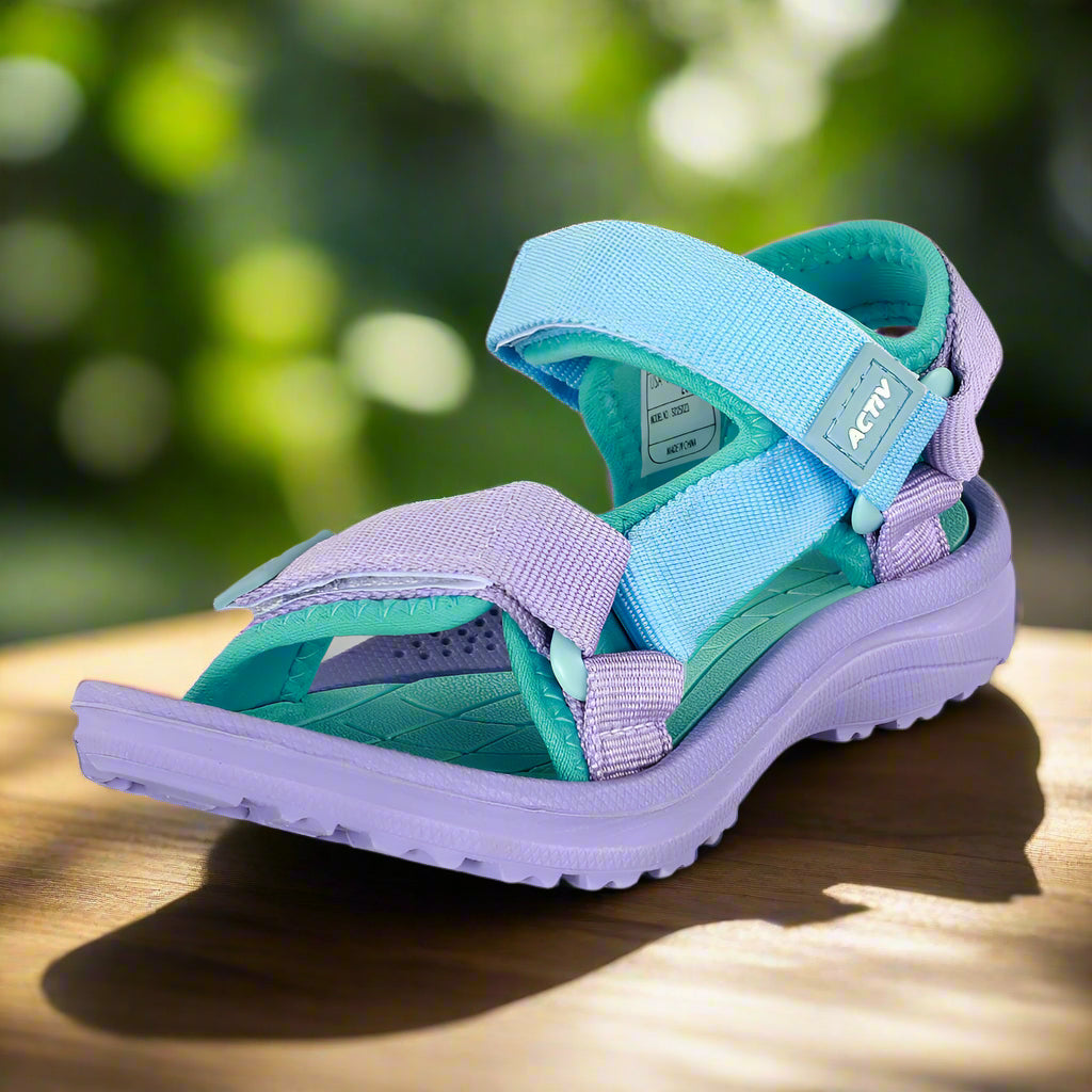 ACTIV CASUAL SANDAL- PURPLE