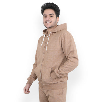 ACTIV BASIC HOODIE SET - D.COFFEE