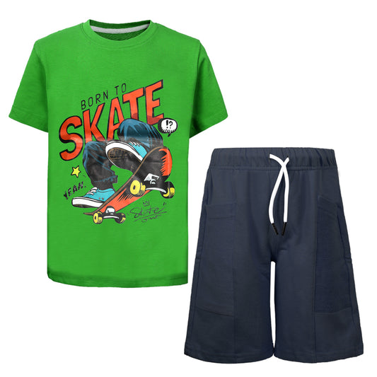 ACTIV GRAPHIC CASUAL SET - GREEN