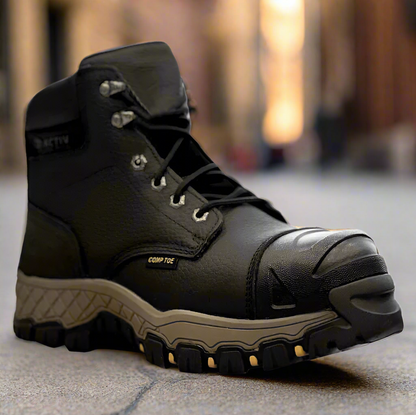 ACTIVNEW SAFETY BOOT - BLACK