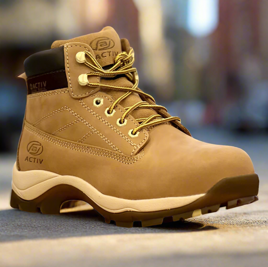 ACTIVNEW SAFETY BOOT - TAN