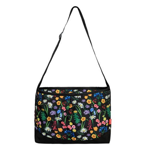 ACTIV CASUAL SHOULDER-BAG - BLACK