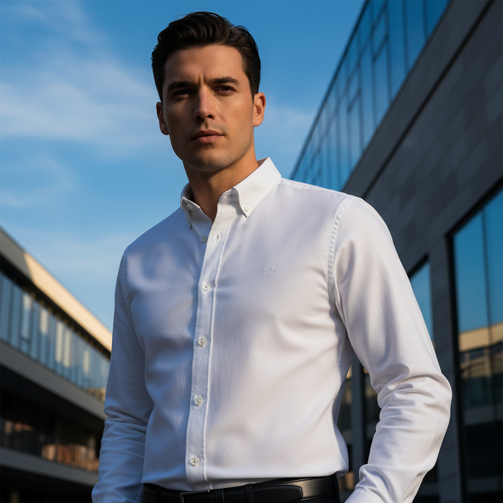 ACTIV EMP L.S SHIRT - WHITE - Activ Abou Alaa