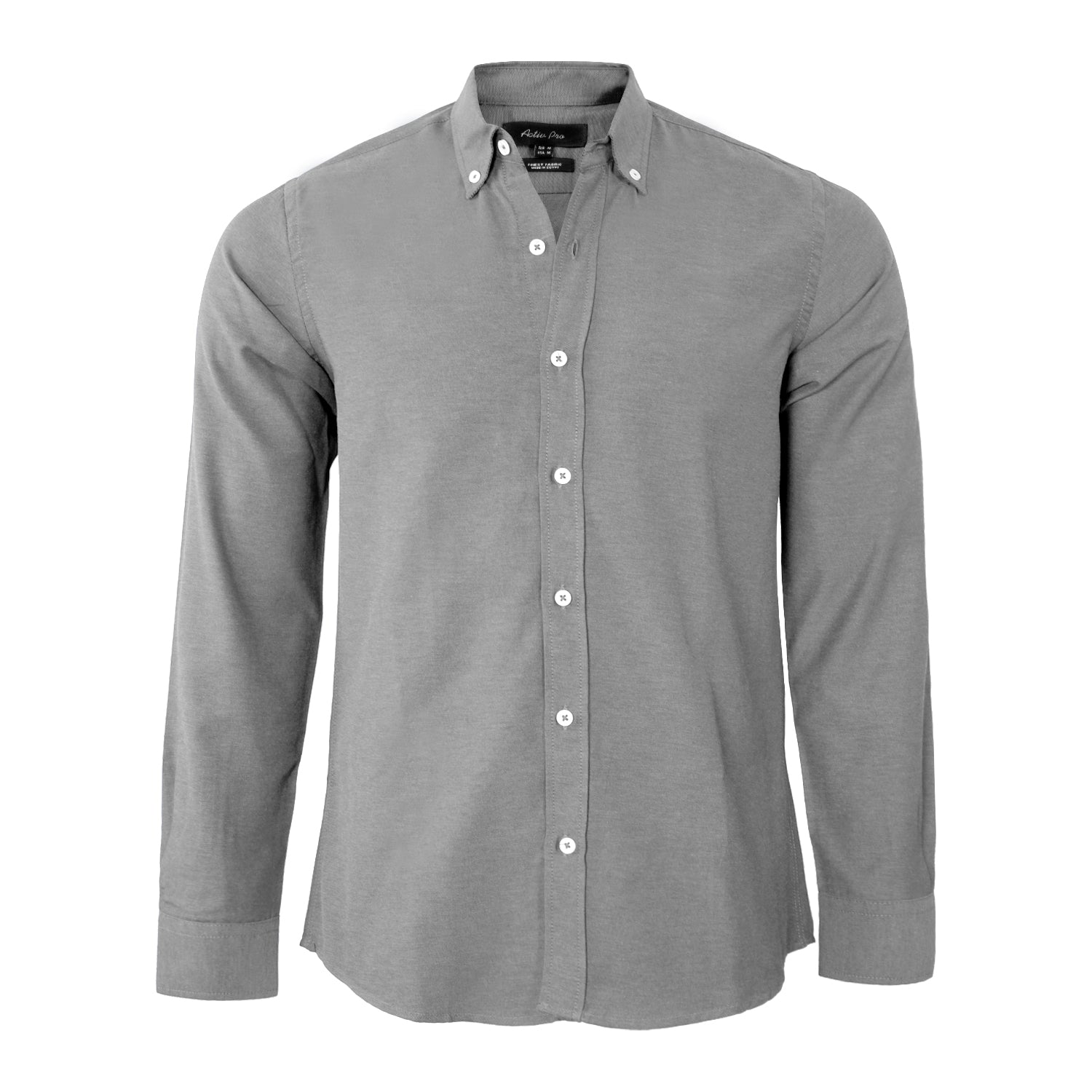 ACTIV BASIC L.S SHIRT - GREY - Activ Abou Alaa