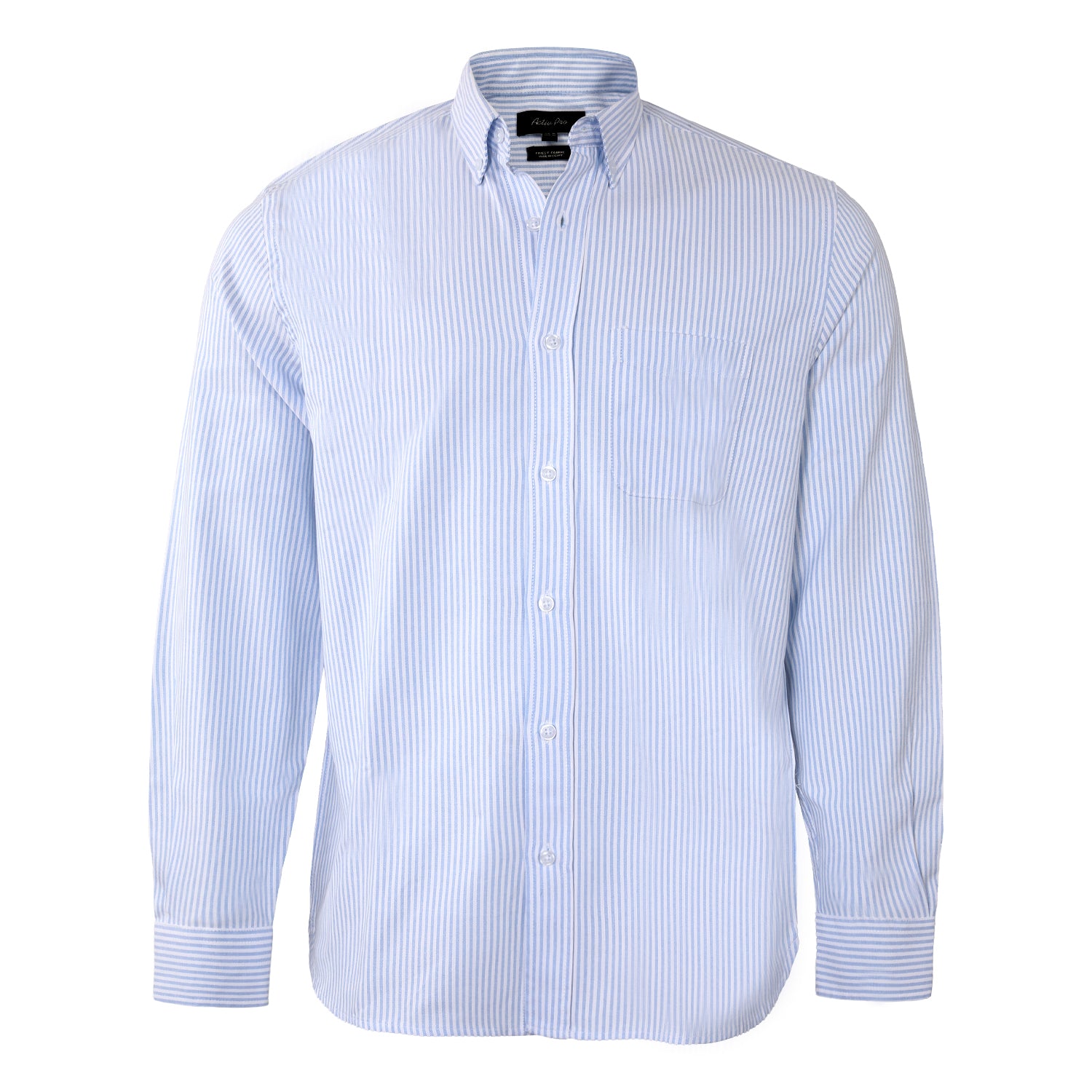 ACTIV STRIPPED L.S SHIRT - SKYBLUE - Activ Abou Alaa