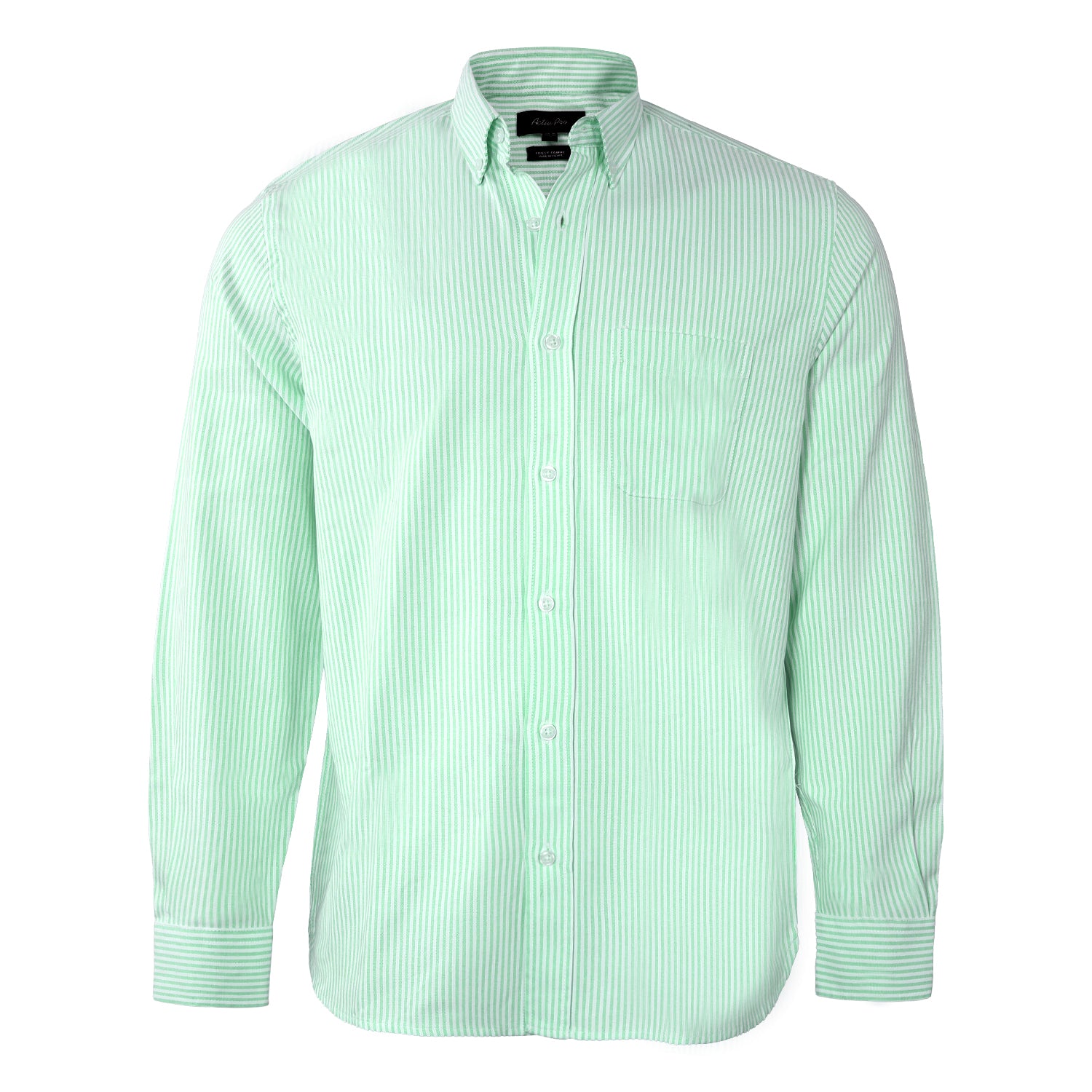 ACTIV STRIPPED L.S SHIRT - GREEN - Activ Abou Alaa
