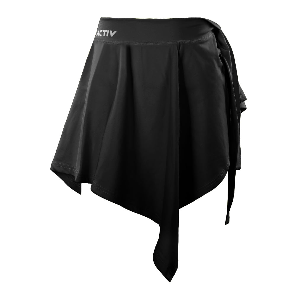 ACTIV PRINT SPORTS SKIRT - BLACK