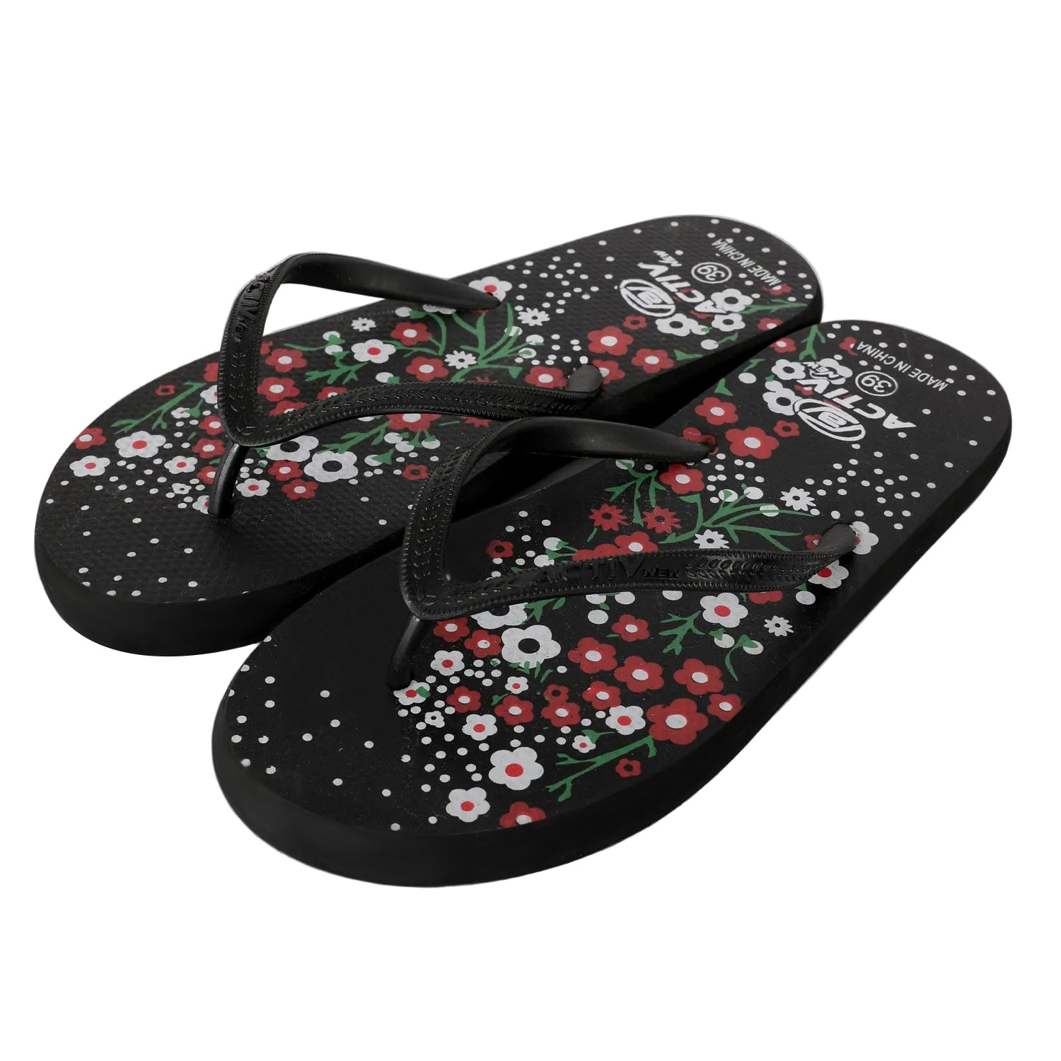 ACTIV FLIP FLOP SLIPPER - BLACK