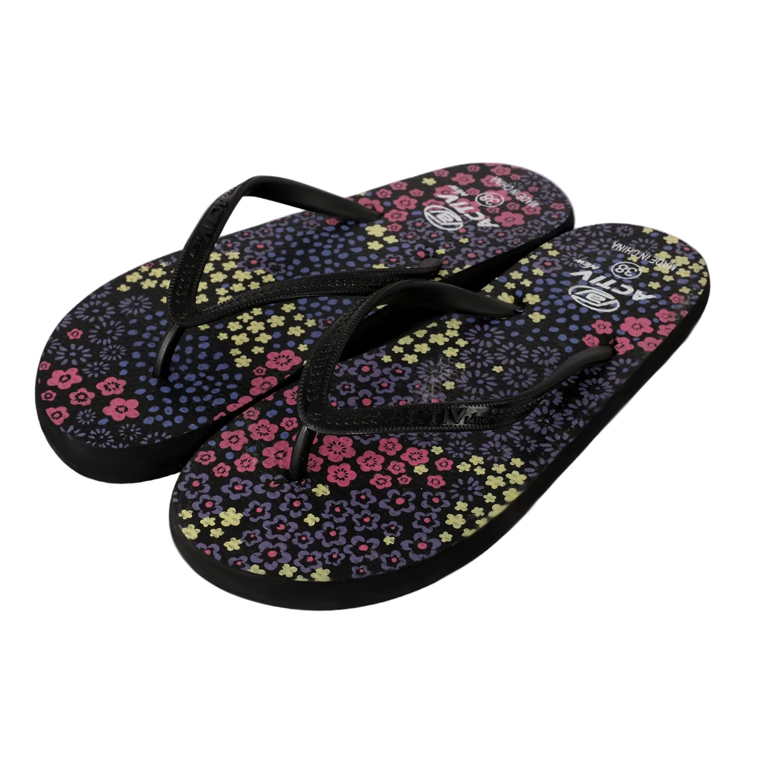 ACTIV FLIP FLOP SLIPPER - BLACK