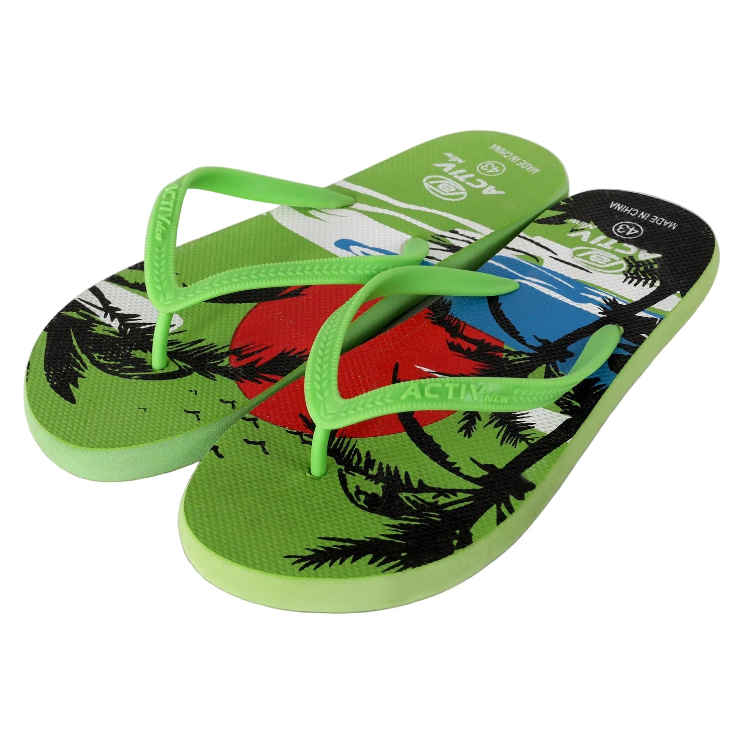 ACTIV FLIP FLOP SLIPPER - GREEN