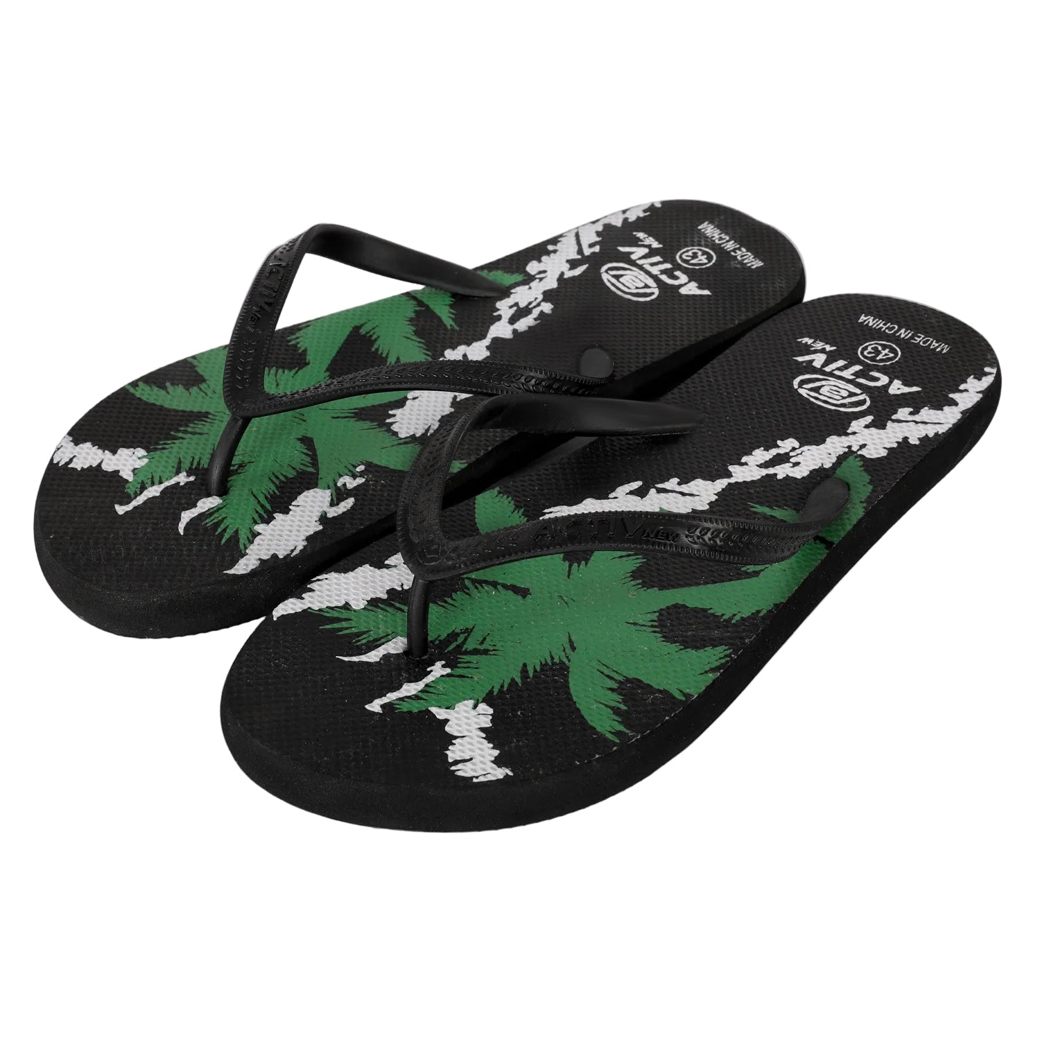 ACTIV FLIP FLOP SLIPPER - BLACK