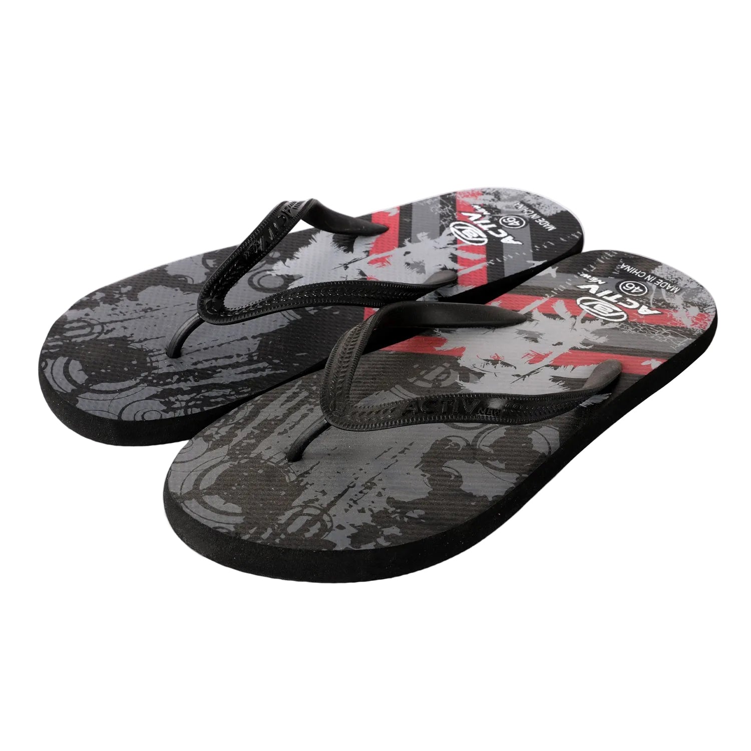 ACTIV FLIP FLOP SLIPPER - BLACK - Activ Abou Alaa