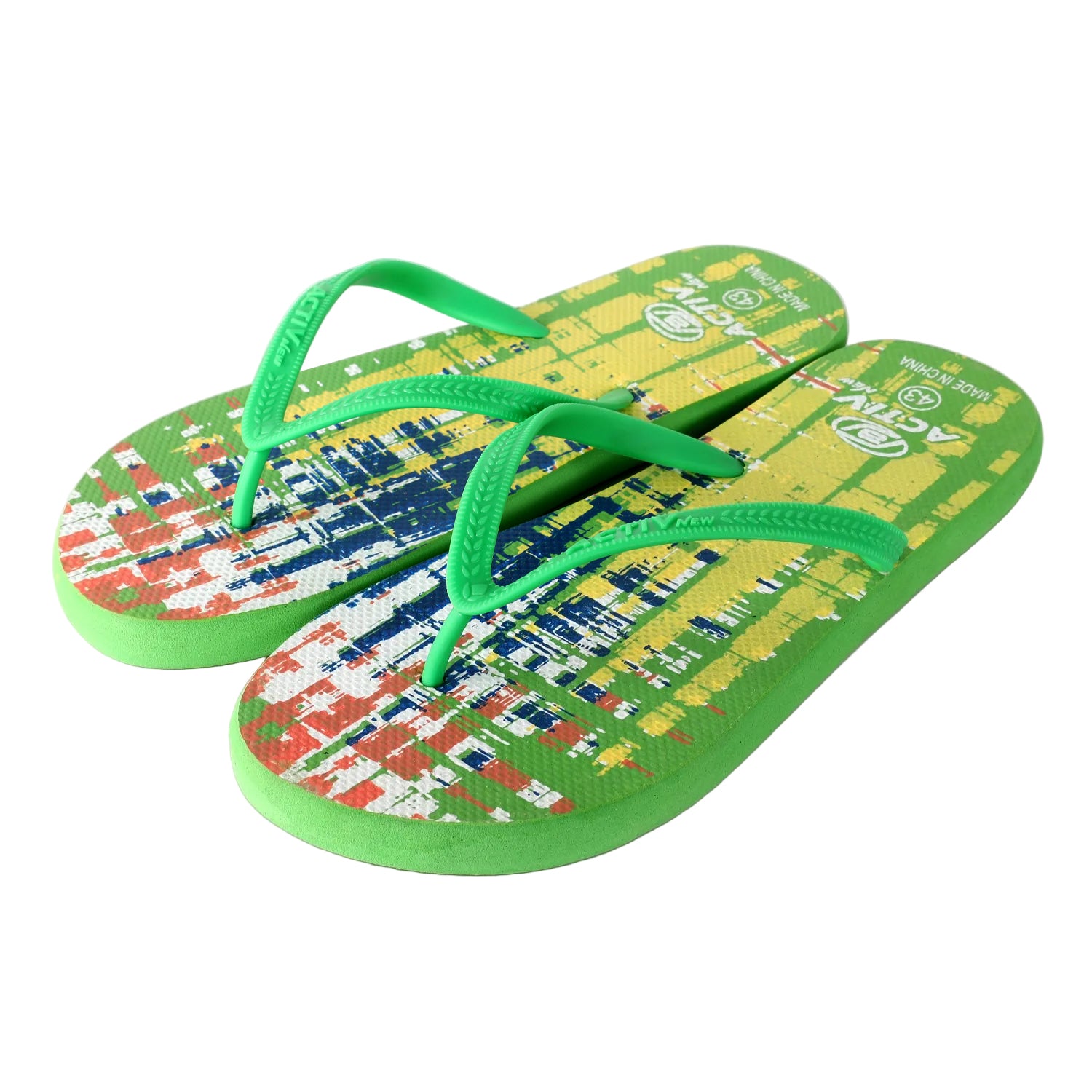 ACTIV FLIP FLOP SLIPPER - GREEN - Activ Abou Alaa