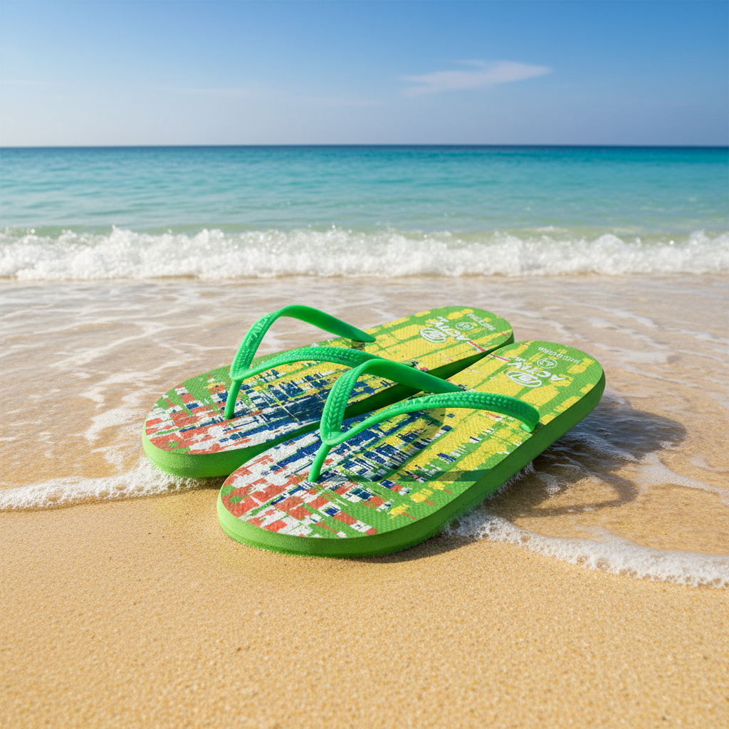 ACTIV FLIP FLOP SLIPPER - GREEN - Activ Abou Alaa