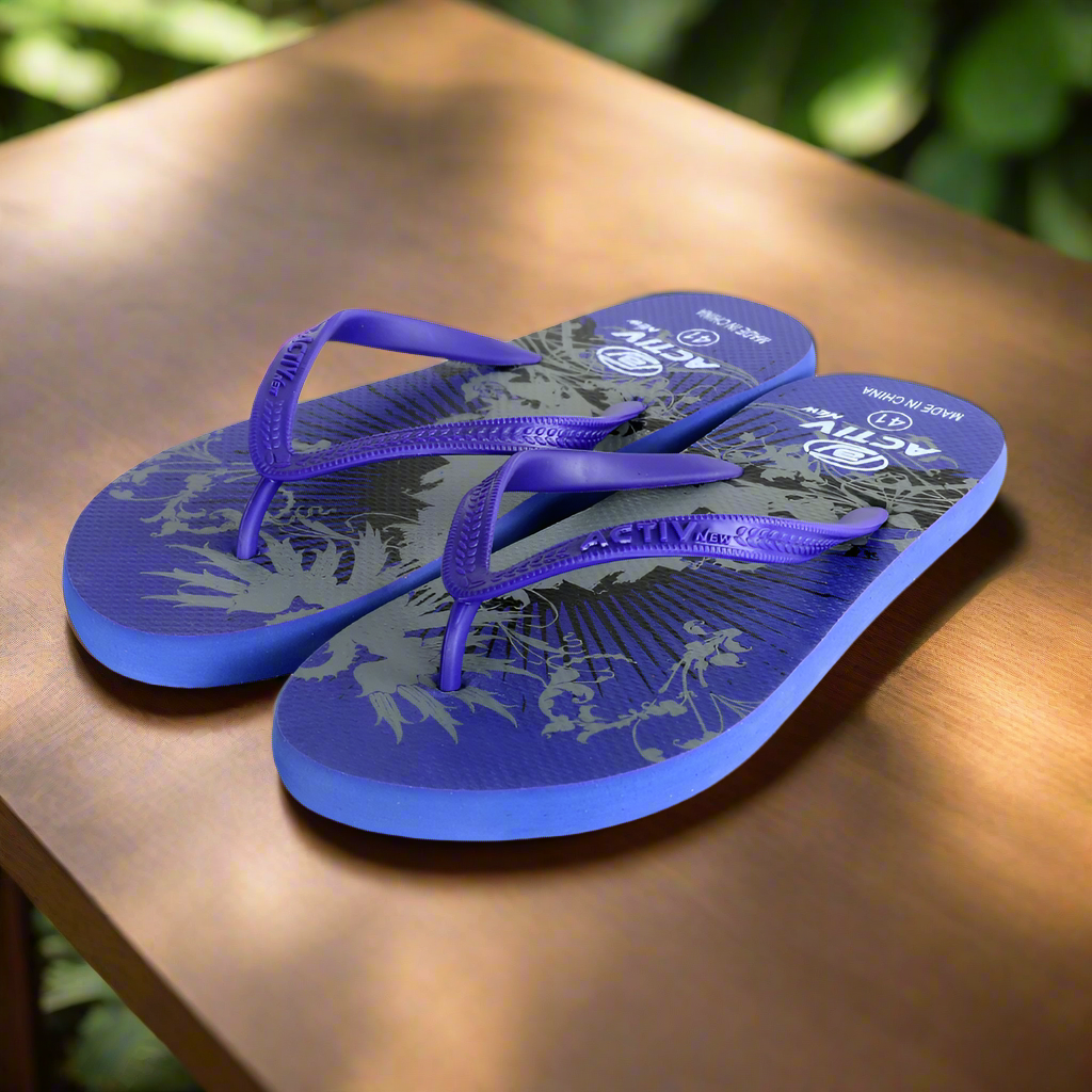 ACTIV FLIP FLOP SLIPPER - PURPLE