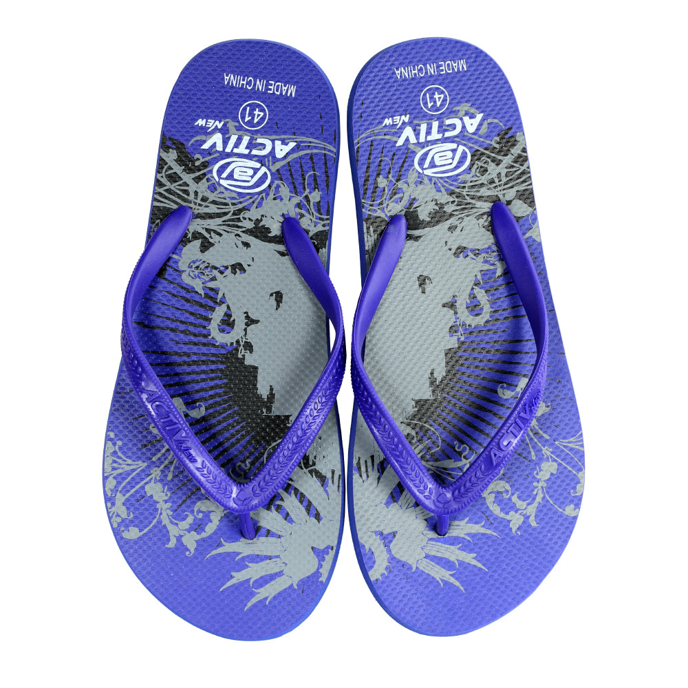 ACTIV FLIP FLOP SLIPPER - PURPLE