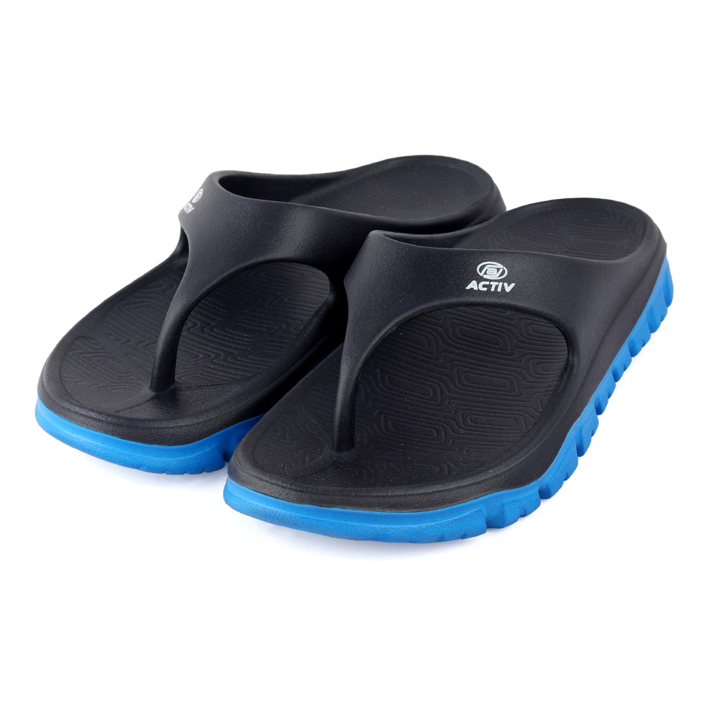 ACTIV FLIP FLOP SLIPPER - BLACK*BLUE