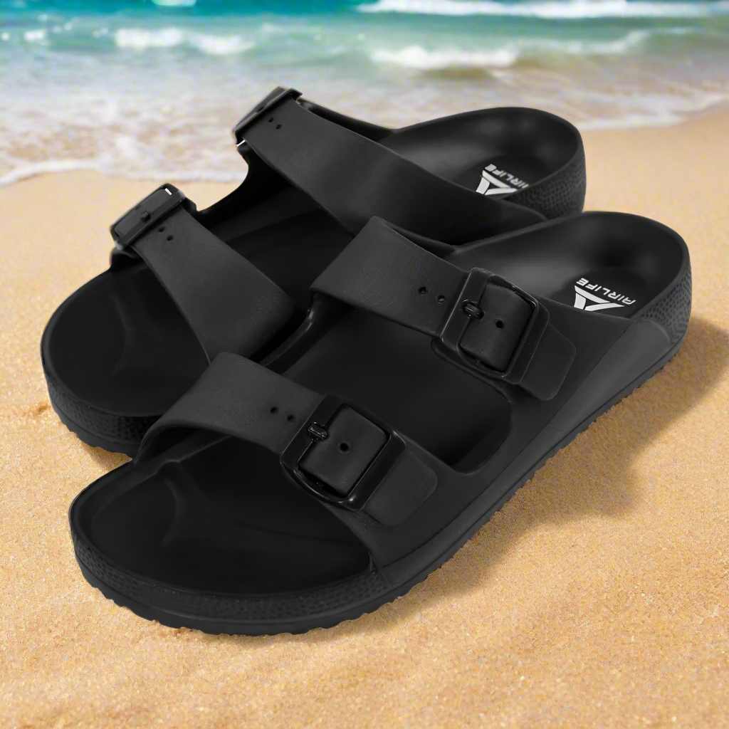 AIRLIFE JET SLIPPER - BLACK