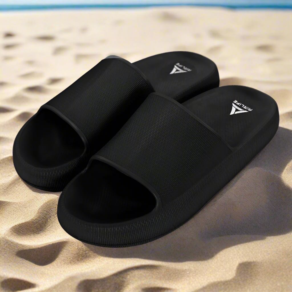 AIRLIFE U.PAMP SLIPPER - BLACK