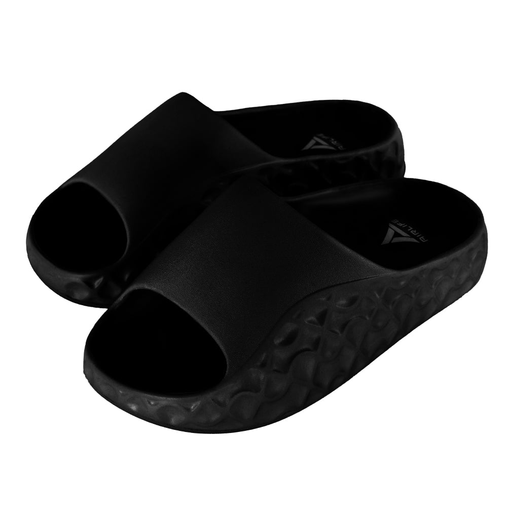 AIRLIFE MARSHEMLLO SLIPPER - BLACK