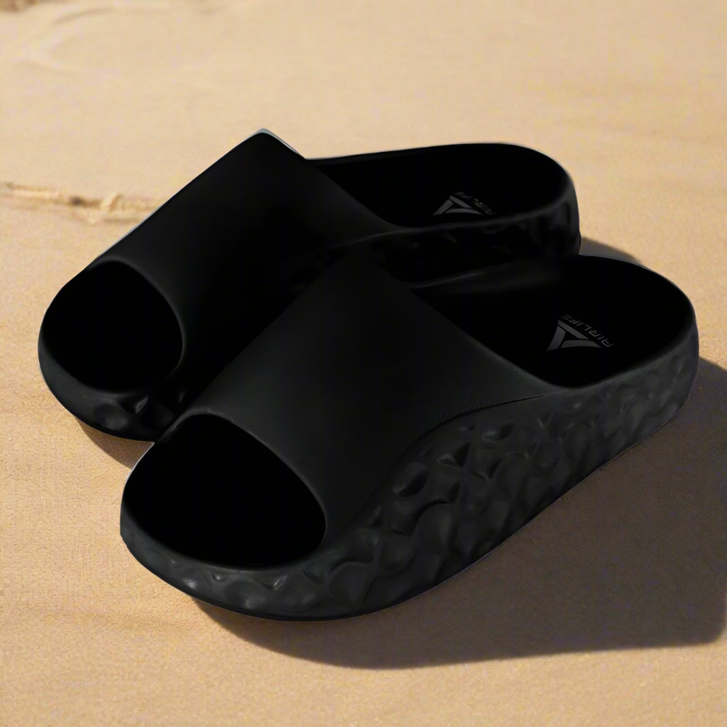 AIRLIFE MARSHEMLLO SLIPPER - BLACK
