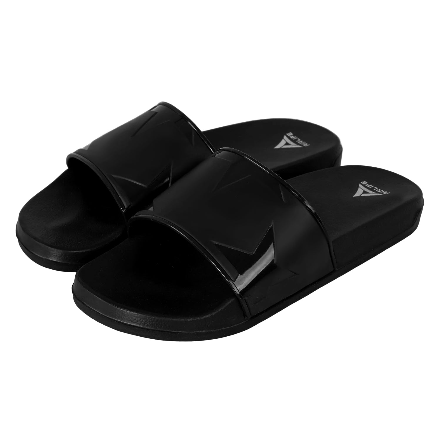 AIRLIFE STARS SLIPPER - BLACK