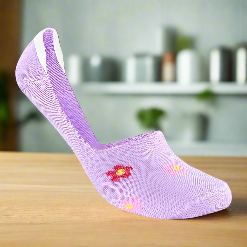 جوارب AIRLIFE SOFT غير المرئية - أرجوانية