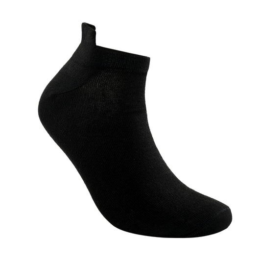 AIRLIFE SOFT SHORT SOCKS - BLACK