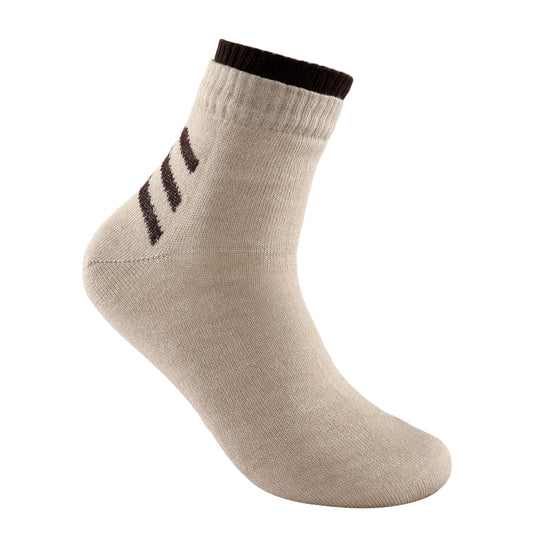 AIRLIFE SOFT SHORT SOCKS - BEIGE