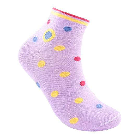 AIRLIFE SOFT SHORT SOCKS - PURPLE