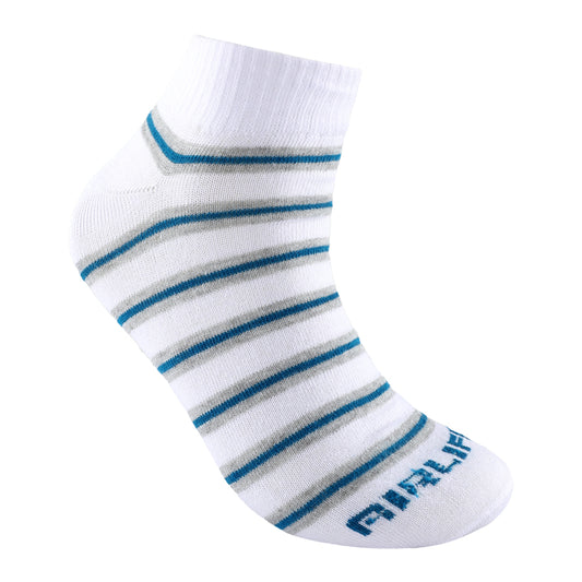 AIRLIFE SOFT ANKLE SOCKS - WHITE